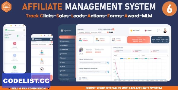 Ultimate Affiliate Management System v6.0.0.1 - PHP Platform &raquo; Premium Scripts, Plugins &amp; Mobile