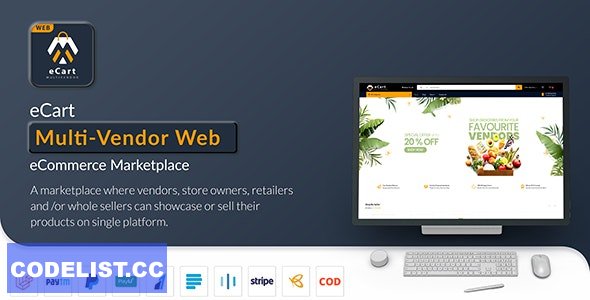 eCart Web v1.0.9 - Multi Vendor eCommerce Marketplace » Premium Scripts, Plugins & Mobile