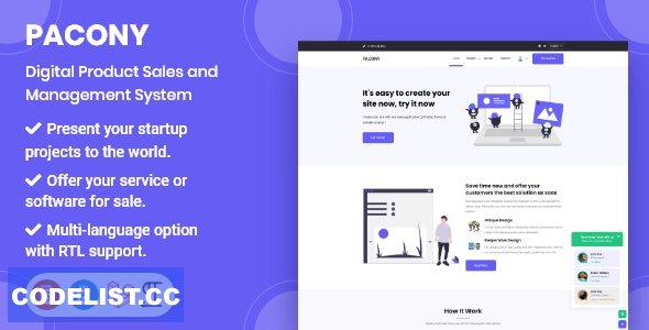 Pacony v1.0.0 - Digital Product Sales and Management Script » Premium Scripts, Plugins & Mobile