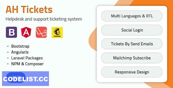 AH Tickets v2.3.2 - Help Desk and Support Tickets System » Premium Scripts, Plugins & Mobile