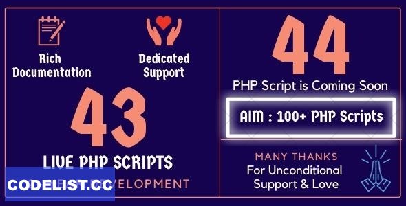 Mega PHP Scripts in Bundle Offer v3.3 » Premium Scripts, Plugins & Mobile
