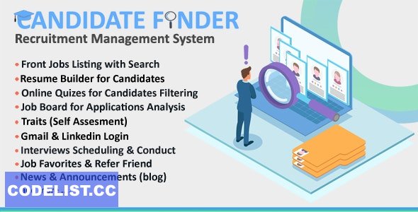 Candidate Finder v1.7 - Recruitment Management System » Premium Scripts, Plugins & Mobile