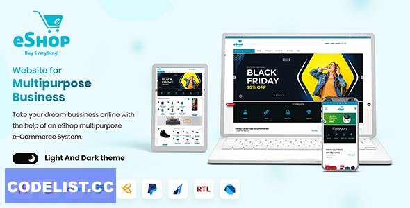 eShop v3.0.2 - Ecommerce / Store Website - nulled » Premium Scripts, Plugins & Mobile