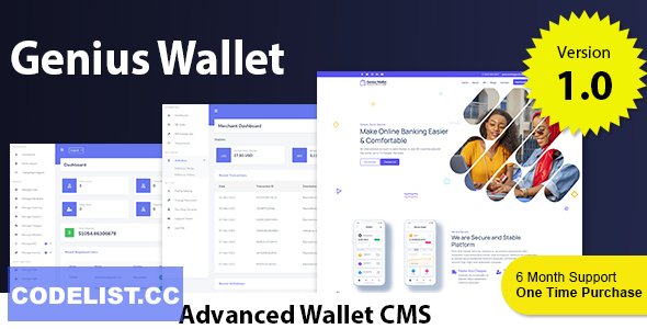 Genius Wallet v1.0 - Advanced Wallet CMS with Payment Gateway API » Premium Scripts, Plugins & Mobile