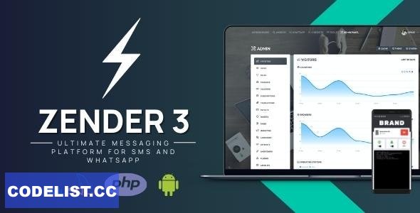 Zender v3.3.4 - Ultimate Messaging Platform for SMS, WhatsApp & use Android Devices as SMS Gateways (SaaS) » Premium Scripts, Plugins & Mobile