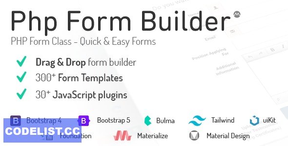 PHP Form Builder v5.2.1 - nulled » Premium Scripts, Plugins & Mobile