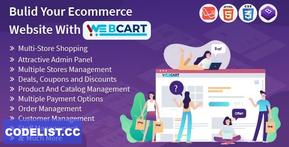 Web-cart 2.1 - Multi Store eCommerce Shopping Cart Solution » Premium Scripts, Plugins & Mobile
