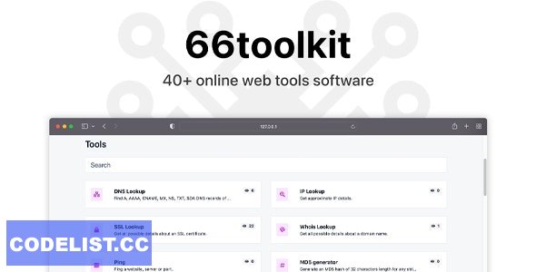 66toolkit v7.0.0 - Ultimate Web Tools System (SAAS) - nulled &raquo; Premium Scripts, Plugins &amp; Mobile