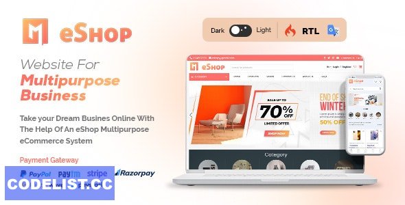 eShop Web v2.0.8 - Multi Vendor eCommerce Marketplace / CMS - nulled » Premium Scripts, Plugins & Mobile