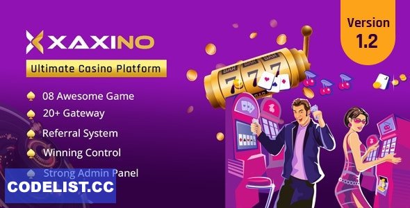 Xaxino v1.2 - Ultimate Casino Platform » Premium Scripts, Plugins & Mobile
