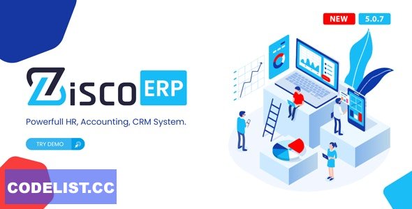 ZiscoERP v5.0.7 - Powerful HR, Accounting, CRM System » Premium Scripts, Plugins & Mobile