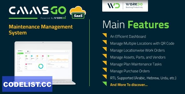 CMMSGo SaaS v1.0 - Maintenance Management System » Premium Scripts, Plugins & Mobile
