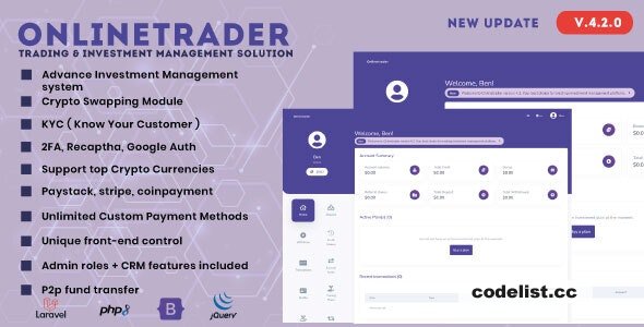 OnlineTrader v4.2.0 - Trading and investment management system - nulled » Premium Scripts, Plugins & Mobile