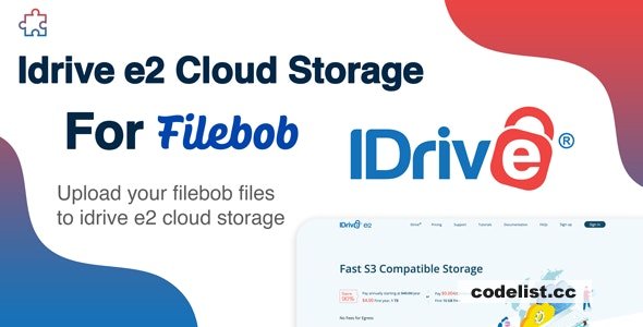 Idrive e2 Cloud Storage Add-on For Filebob v1.0 » Premium Scripts, Plugins & Mobile