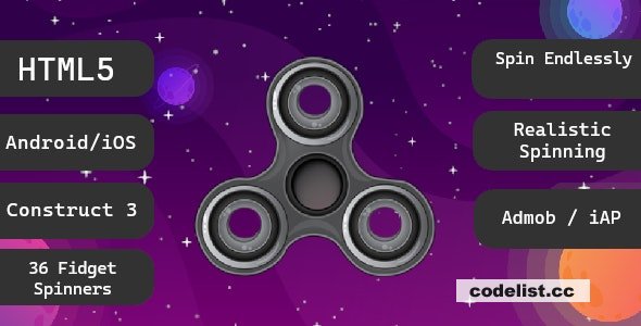 Fidget Spinner Simulator v1.0 » Premium Scripts, Plugins & Mobile