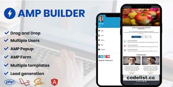 AMP Builder v1.0.5.0 - AMP Landing Page Builder » Premium Scripts, Plugins & Mobile