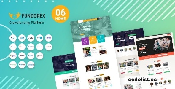Fundorex v1.1.4 - Crowdfunding Platform » Premium Scripts, Plugins & Mobile