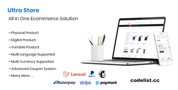 Ultra Store v1.3 - Multi Language Ecommerce System » Premium Scripts, Plugins & Mobile