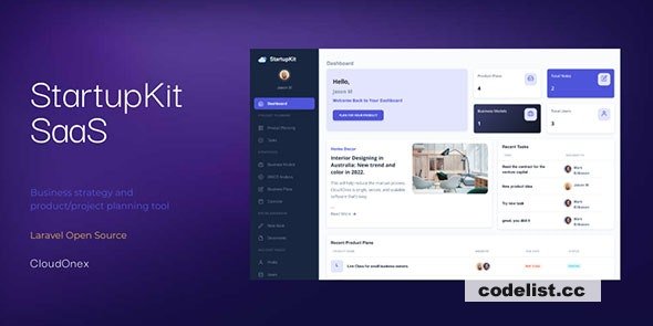StartupKit SaaS - Business Strategy and Planning Tool - 29 July 2022 &raquo; Premium Scripts, Plugins &amp; Mobile