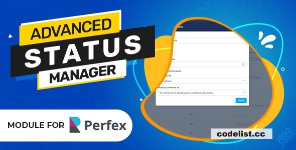 Advanced Status Manager module for Perfex CRM v1.1.0 » Premium Scripts, Plugins & Mobile
