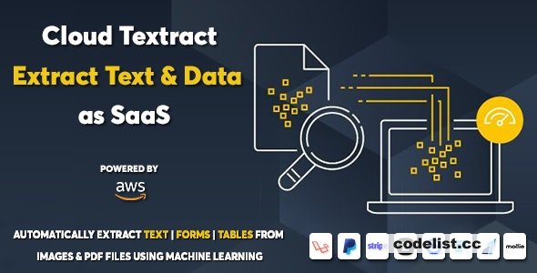 Cloud Textract v1.0.1 - Extract Text and Data from Documents as SaaS » Premium Scripts, Plugins & Mobile