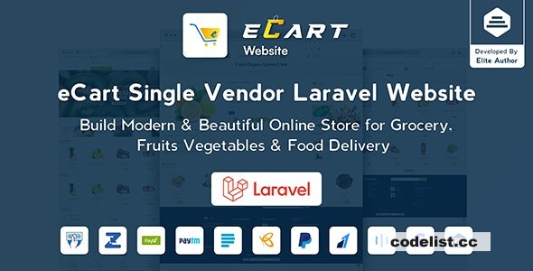 eCart Web v5.0.0 - eCommerce Store Website with Laravel » Premium Scripts, Plugins & Mobile