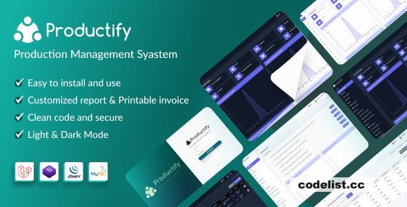 Productify v4.0 - Production Management System - nulled » Premium Scripts, Plugins & Mobile