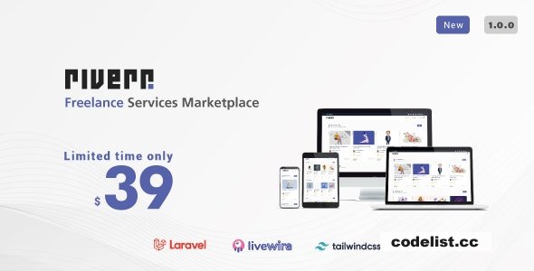 Riverr v1.2.0 - Freelance Services Marketplace - nulled » Premium Scripts, Plugins & Mobile