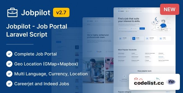 Jobpilot v2.7 - Job Portal Laravel Script » Premium Scripts, Plugins & Mobile