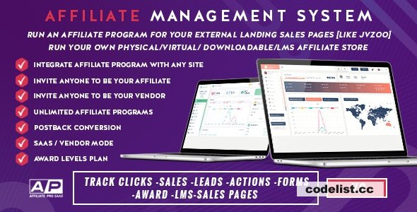 Affiliate Management System v8.0.0.0 - nulled » Premium Scripts, Plugins & Mobile