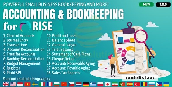 Accounting and Bookkeeping plugin for RISE CRM v1.0 » Premium Scripts, Plugins & Mobile