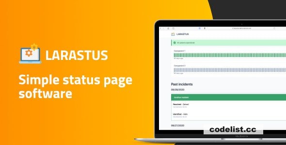 Larastus v2.2.2 - Status Page Software » Premium Scripts, Plugins & Mobile