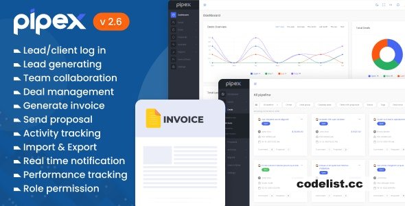 PipeX CRM v2.6 - nulled » Premium Scripts, Plugins & Mobile