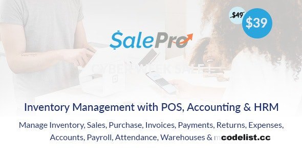 SalePro v4.2.0 - POS, Inventory Management System with HRM & Accounting - nulled » Premium Scripts, Plugins & Mobile
