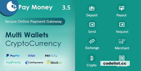 PayMoney v3.9.1 - Secure Online Payment Gateway - nulled » Premium Scripts, Plugins & Mobile