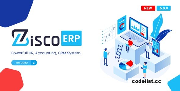 ZiscoERP v6.0.4 - Powerful HR, Accounting, CRM System - nulled » Premium Scripts, Plugins & Mobile
