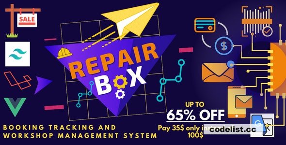 Repair box v0.7.9 - Repair booking,tracking and workshop management system - nulled » Premium Scripts, Plugins & Mobile