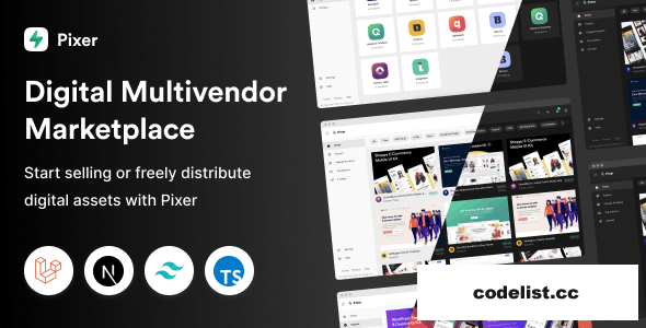 Pixer v2.1.0 - React Laravel Multivendor Digital Marketplace » Premium Scripts, Plugins & Mobile