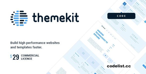 Themekit Code v1.1 - Wireframe HTML Framework » Premium Scripts, Plugins & Mobile
