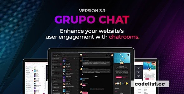 Grupo Chat v3.5.1 - Chat Room & Private Chat PHP Script - nulled » Premium Scripts, Plugins & Mobile