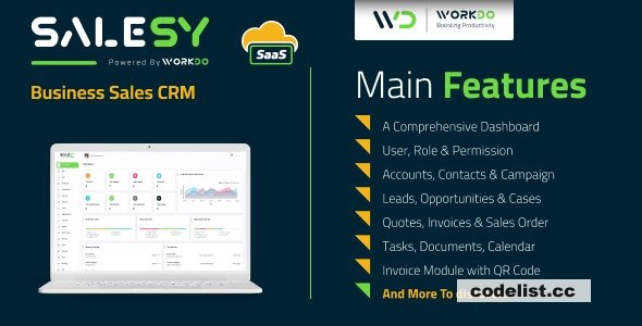 Salesy SaaS v3.8 - Business Sales CRM - nulled » Premium Scripts, Plugins & Mobile