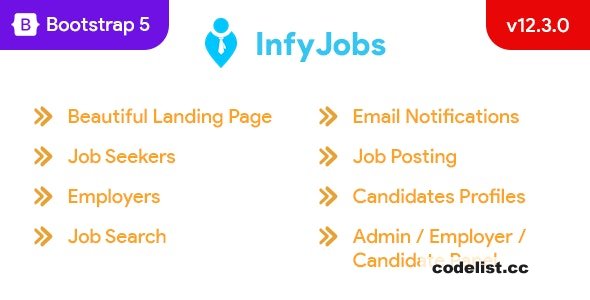 InfyJobs v12.3.0 - Job Portal - Laravel Job Board » Premium Scripts, Plugins & Mobile