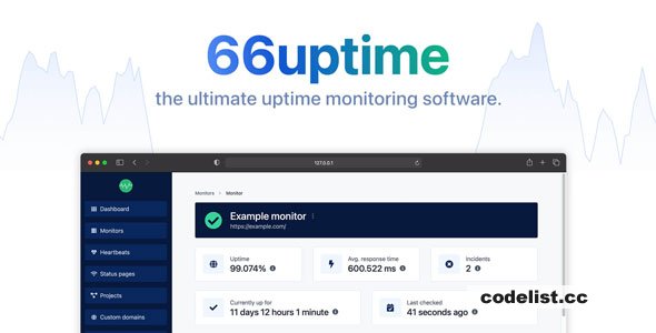 66Uptime v32.0.0 - Uptime & Cronjob Monitoring tool - nulled » Premium Scripts, Plugins & Mobile