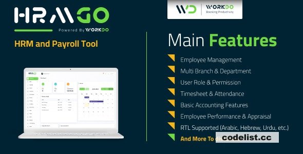 HRMGo v4.8 - HRM and Payroll Tool - nulled » Premium Scripts, Plugins & Mobile
