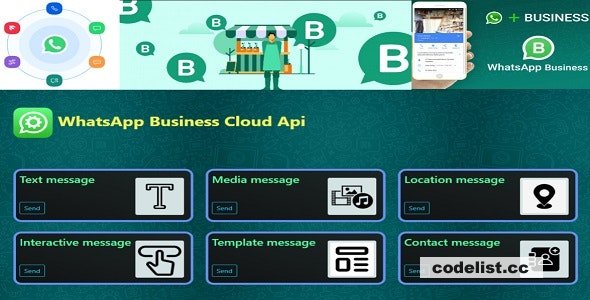 WhatsApp Cloud Business API integration .Net Core (with use example) v1.0 » Premium Scripts, Plugins & Mobile