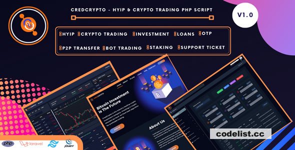 CredCrypto v3.1 - HYIP Investment and Trading Script - nulled » Premium Scripts, Plugins & Mobile