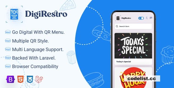 DigiRestro v1.0 - Single Owner Multiple Restaurant QR Menu Generato » Premium Scripts, Plugins & Mobile