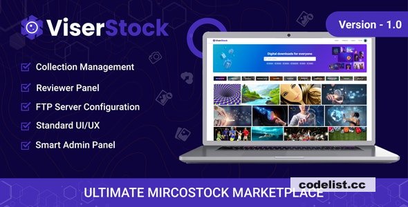 ViserStock v2.0 - Ultimate Microstock Marketplace - nulled » Premium Scripts, Plugins & Mobile