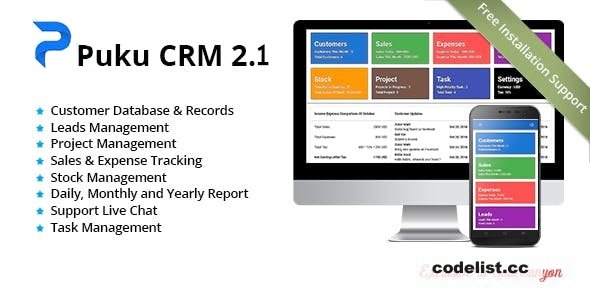 Puku CRM v2.1 - Realtime Open Source CRM » Premium Scripts, Plugins & Mobile