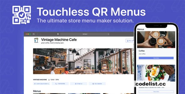 66qrmenu v37.0.0 - Touchless QR Code Menus - nulled » Premium Scripts, Plugins & Mobile